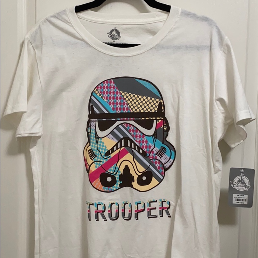 NWT Star Wars Disney Storm trooper women’s t shirt